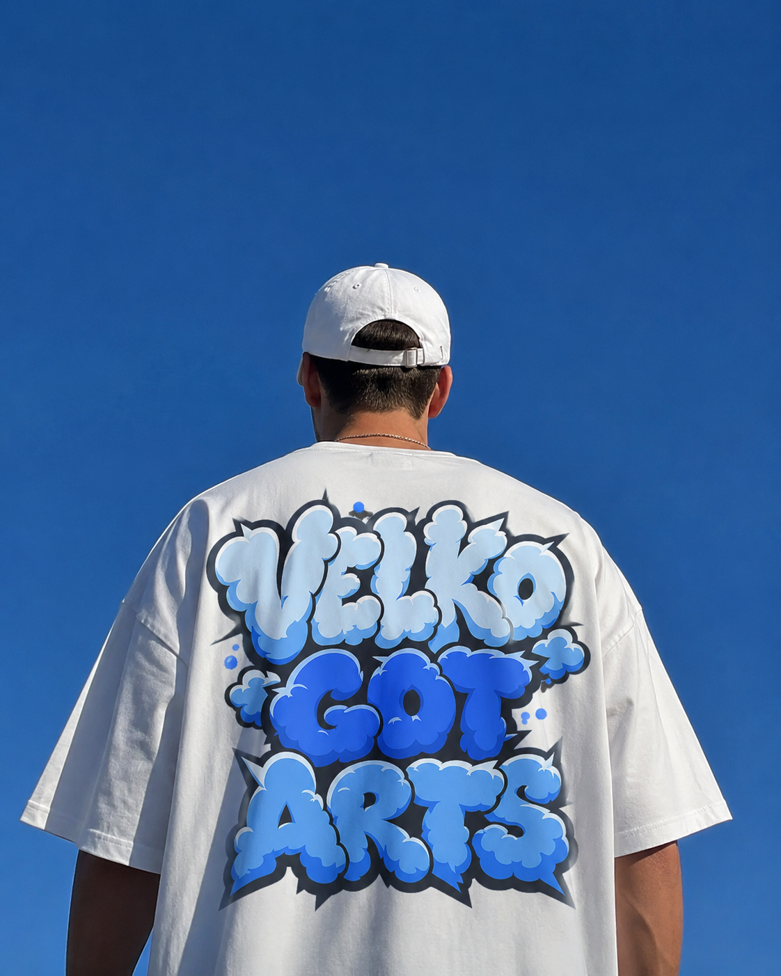 VELKOGOTARTS – Cloud Letters Tee