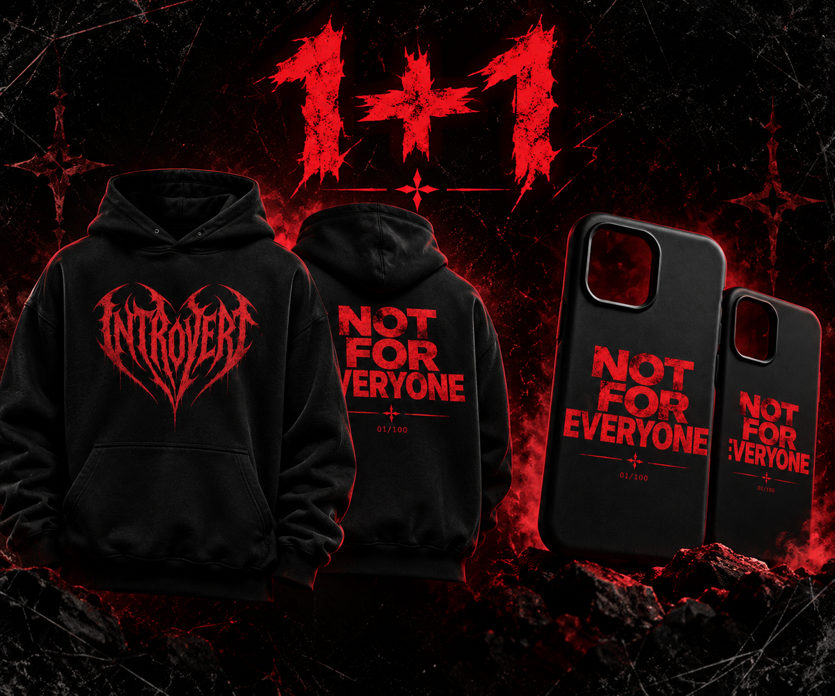 INTROVERT – NOT FOR EVERYONE 1+1 COMBO
