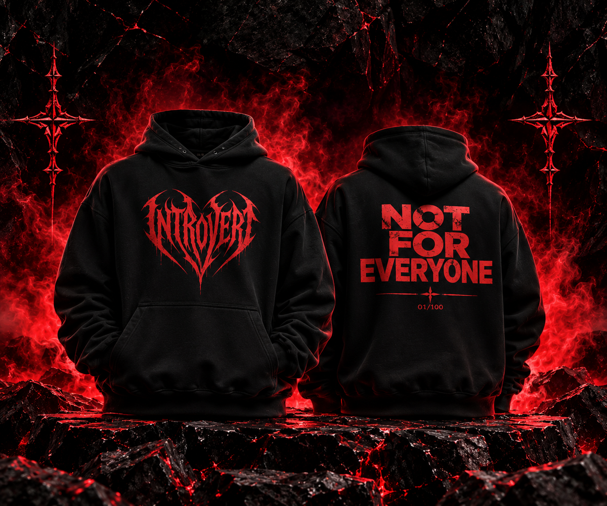 INTROVERT – NOT FOR EVERYONE HOODIE
